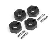 HPI 105629 - HEX WHEEL HUB 12MM (4PCS) SAVAGE XS
